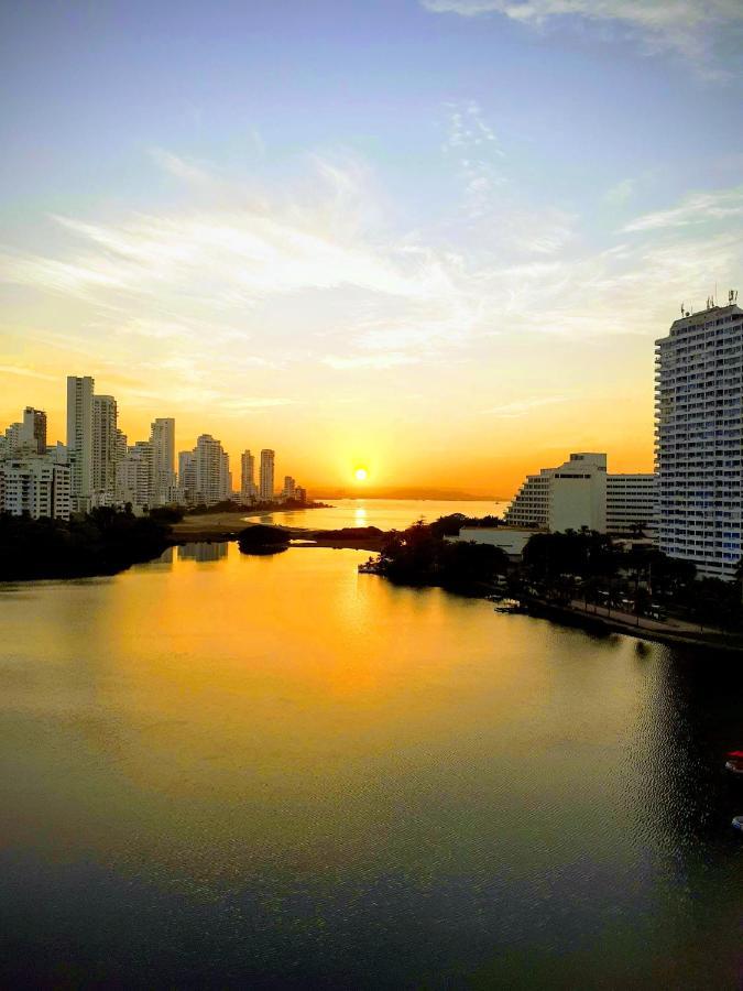 Aparta Estudio Confortable Vista Al Mar Cartagena Luaran gambar