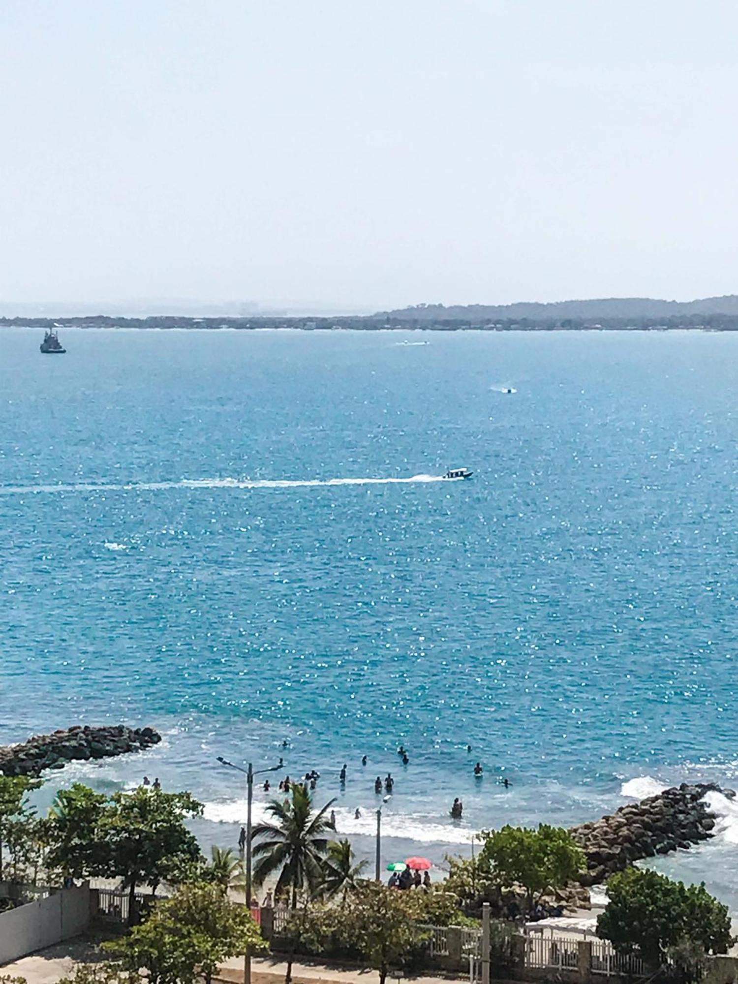 Aparta Estudio Confortable Vista Al Mar Cartagena Luaran gambar